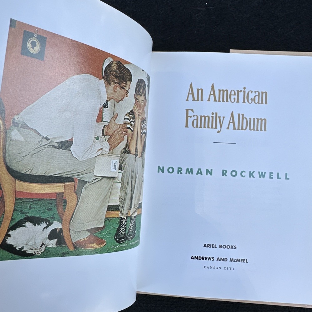 American Family Album by Norman Rockwell (1993, Hardcover) - Picture 4 of 4